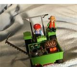Playmobil Farmer and tractor