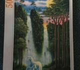 Ravensburger 500pc - Unicorns and waterfalls