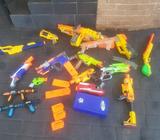 10+ Nerf guns with 100+ Bullets