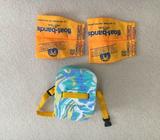 Arm floats and adjustable swim bubble