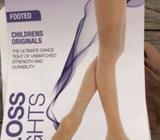 Fiesta tan shimmer tights size 4-6