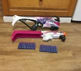 Nerf Rebelle crossbow and fold out handbag blaster