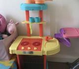 Suitcase kitchen set