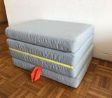 Ikea children pouffe / mattress foldable