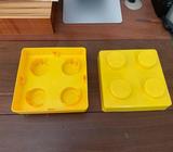 Classic Yellow Lego Brick Decal Base