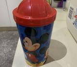 Disneyland Mickey Mouse toddlers drinking cup with straw