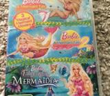 3x barbie DVDs