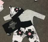Shirt , pants , bib and beanie