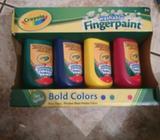 Crayola washable fingerprint 4 pack new