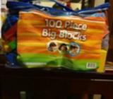 Brand new big blocks Lego 100 pieces