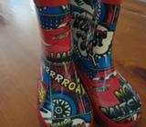 Lightning McQueen gum boots