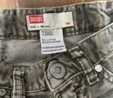 Diesel corduroy graffiti jeans sz 4 girls