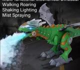 ** BRAND NEW ** Walking Dinosaur with Spray, Light & Sound - Green