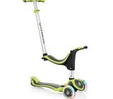 Globber Evo 5 In 1 Plus Kids Scooter Green Light Up Wheels