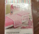 Toddler Manchester sheet set Pink