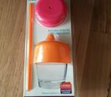 B.Box Silicone Lid Set Strawberry Shake