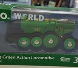 BRIO Big Green Action Locomotive