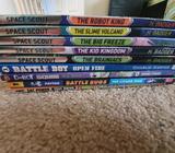 Space scout books extras