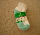 Quarter Crew Socks - Girls Size 9-12 (3pk) NEW