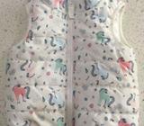 Girls 9-12 months puffer vest