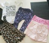 Baby girls size 0 clothes