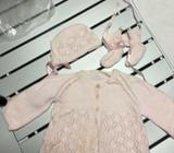 Hand made new born set
