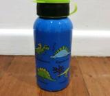 Metal dinosaur drink bottle