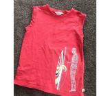 Size 7 red surf singlet