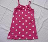 Milkshake Brand Size 5-7 years Dress Pink and White Dot