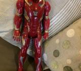 Ironman figure - hard plastic approx 40cm high, talks and lights up