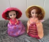 Cupcake dolls (x2)