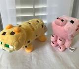 Minecraft plushies