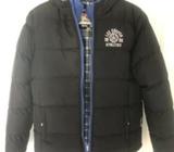 Lee Cooper Two Zip Padded Jacket Boys