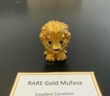 Woolworths Ooshies Disney The Lion King RARE Golden Mufasa Collectible