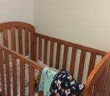 BABY COT c/w Mattress