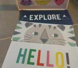 Light with different background