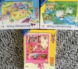 3 children jigsaws $5 each