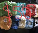 Bum genius nappies 10 pack