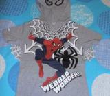 Spiderman hoody T Size 6