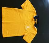 Chancellor State College Primary House Sports Polo, Gooroy Gold XS