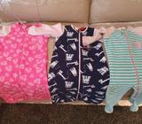Size 2 SleepSuits x2 Size 2 Onsie