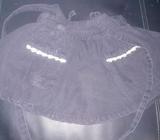 La Sienna Black Suspender Skirt Size 0