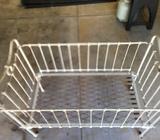 Early 20th Century metal frame cot