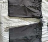 Boys Grey school shorts Age 10