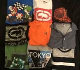 Boys clothing x9 shirts