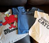 3x size 4 tshirts, 1 is BNWT