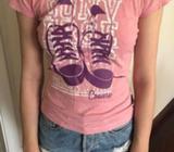 Converse girl's/women's t-shirt
