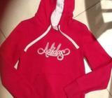 ADIDAS girls fleece hoody - Pink Size 12 As New