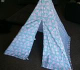 Tee pee used once for overnight sleepover