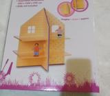 Open plan dollhouse